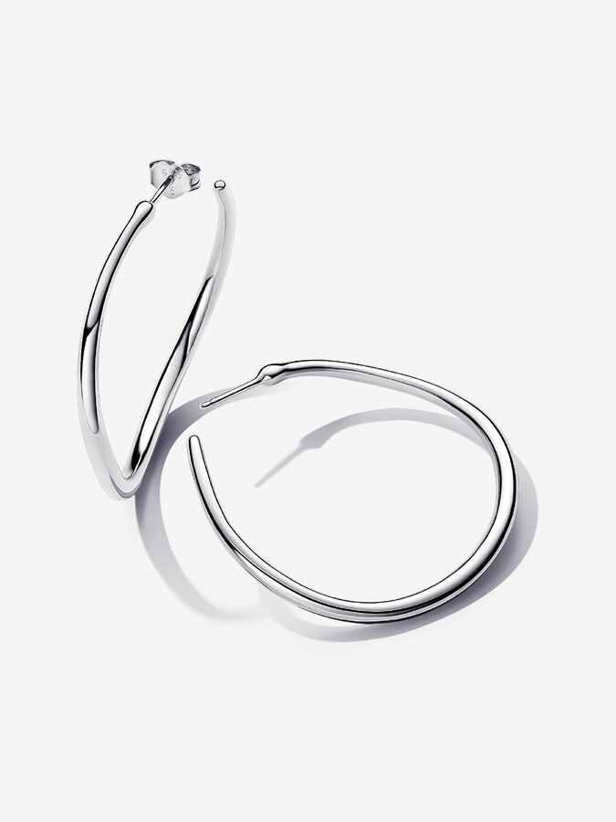Orecchini da Donna in Argento Sterling a Triplo Cerchio Aperto, per Ragazze sensibili, placcati in Oro Rosa 14 carati, per Donne e Ragazze Orecchini da Donna in Argento Sterling a Triplo Cerchio Aperto, per Ragazze sensibili, placcati in Oro Rosa 14 carati, per Donne e Ragazze