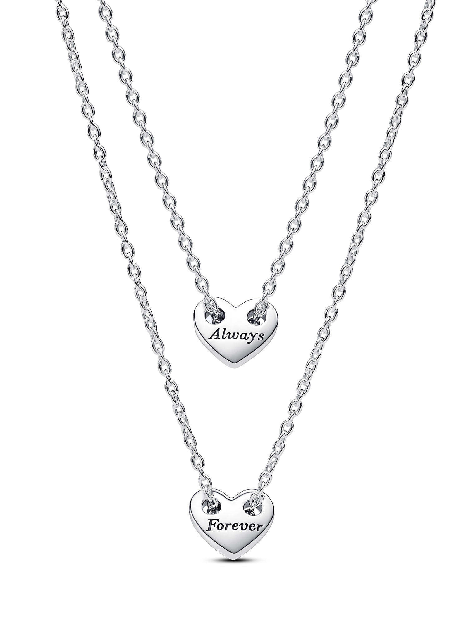 Tuscany Silver Collana In Argento 925 Con Pendente Sfera Di Cuori - Catena Regolabile 41-46 Cm, Ipoallergenica, Con Confezione Regalo