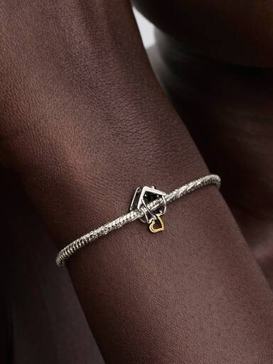 Charm Openwork Casa "With You I'm Home"