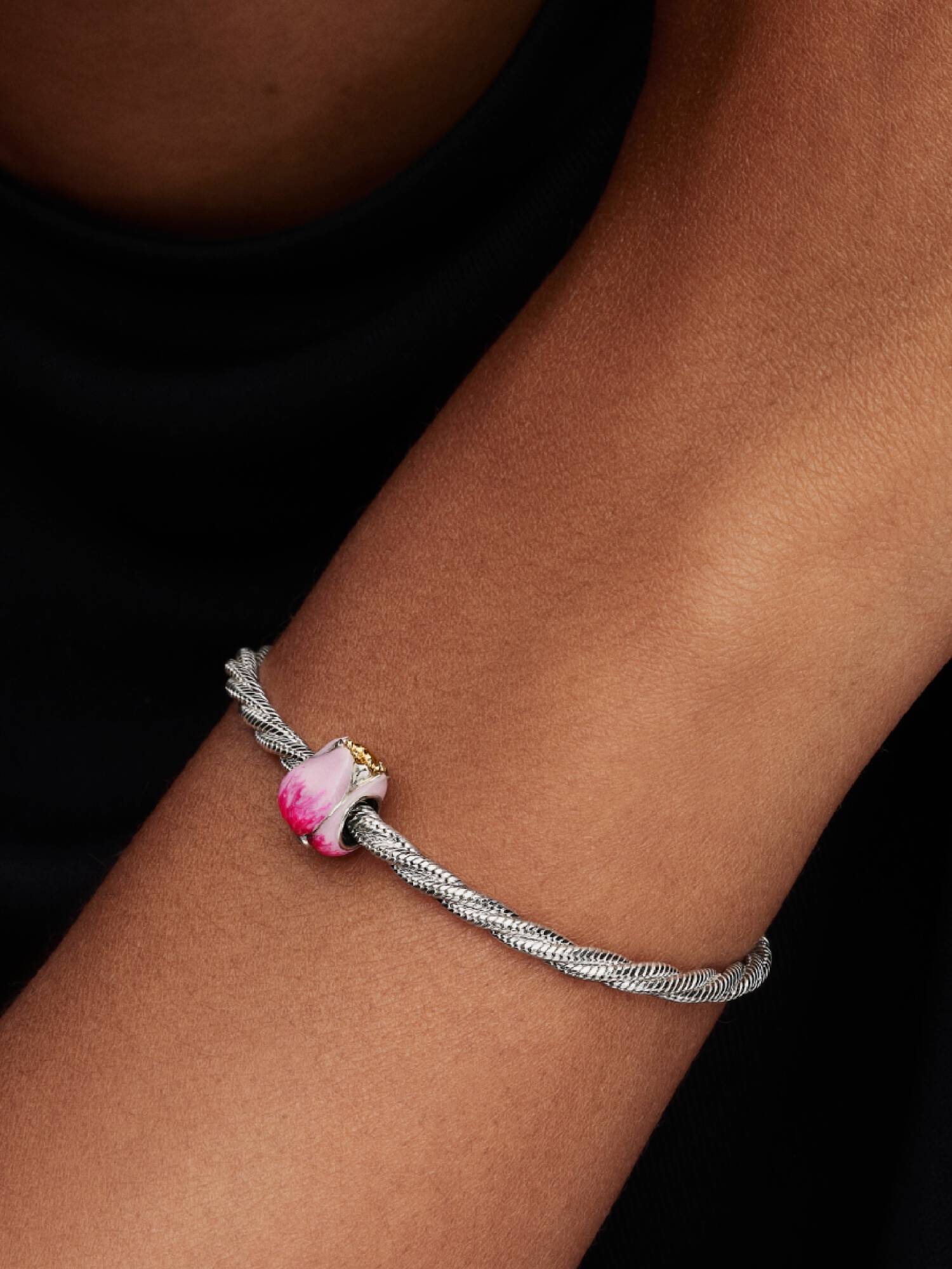 Charm Tulipano Rosa 