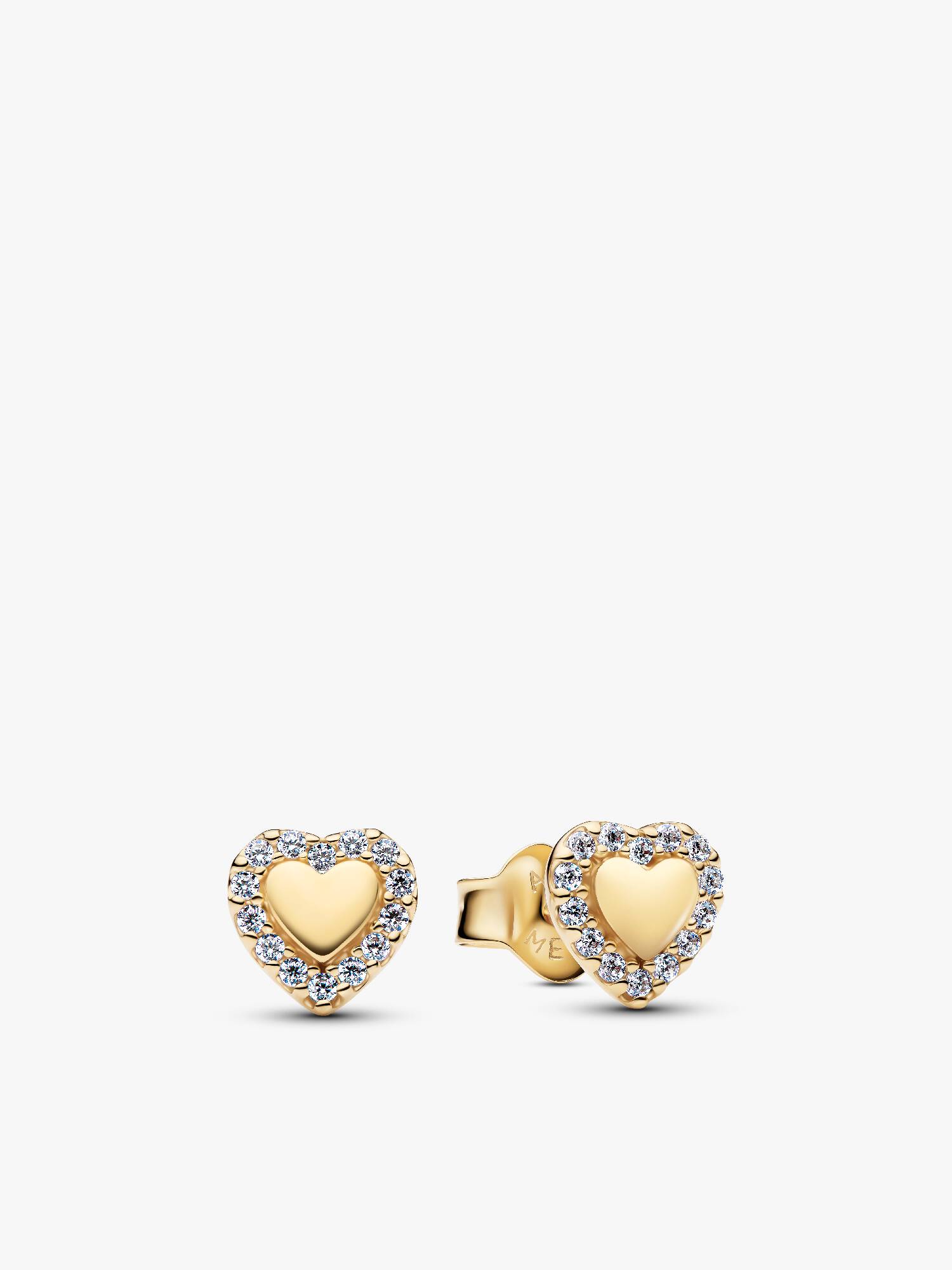 Orecchini Cuore e Pavè