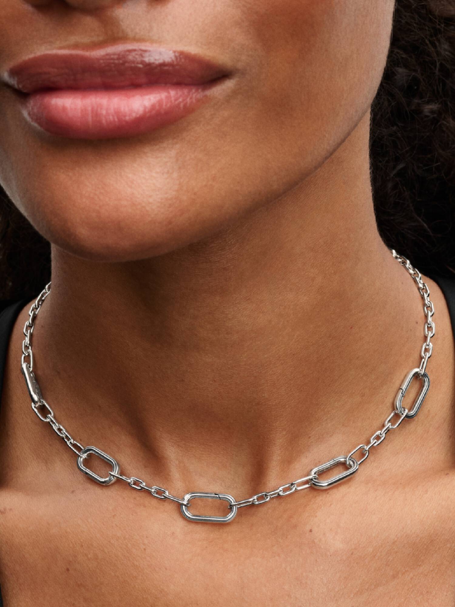 Collana Maglia Link XS con 5 Link Apribili Pandora ME
