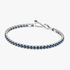 Bracciale Tennis con Pietre Blu Bracciale Tennis con Pietre Blu