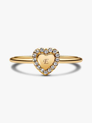 Anello Cuore e Pavè da incidere