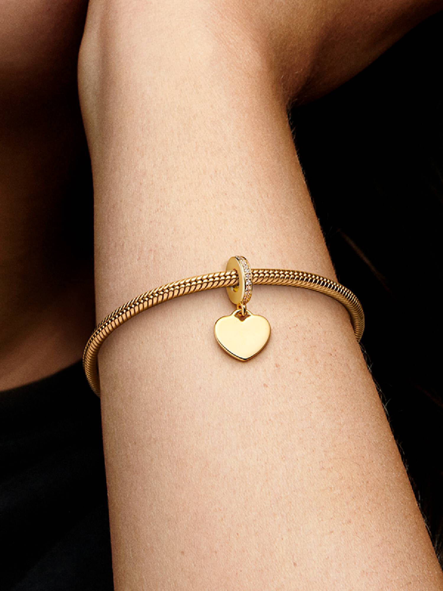 Charm Cuore Pendente da incidere