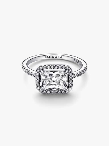 Anello Punto Luce Rettangolo