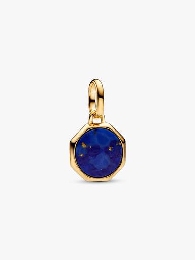 Charm Medallion Mini Blu da incidere Pandora ME