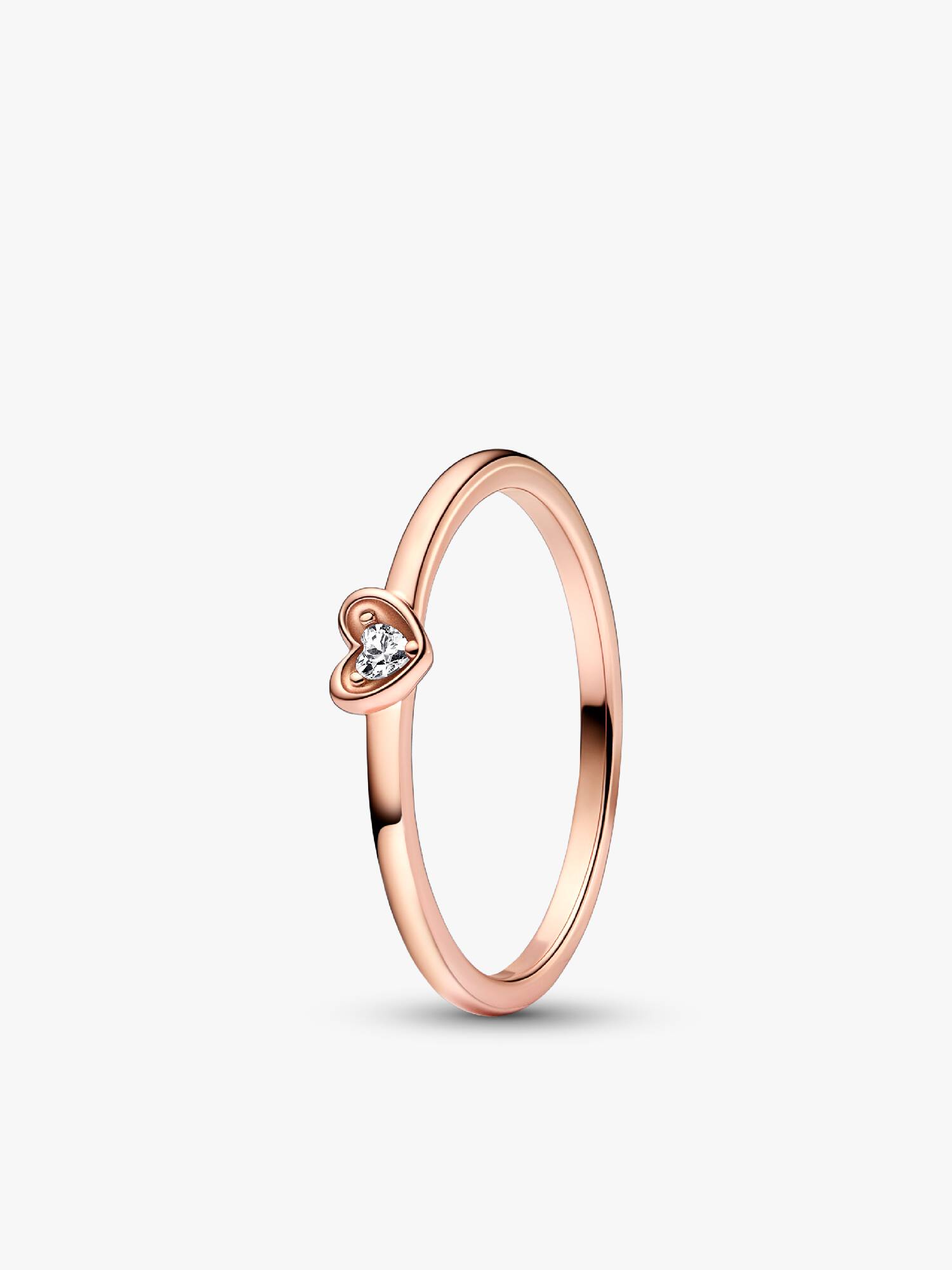 Anello Cuore Splendente