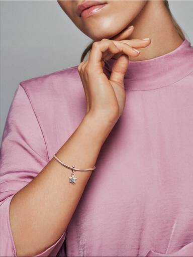 Charm Pendente Stella Marina Blu