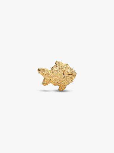 Mini Charm Pesce effetto diamantato