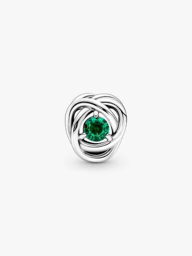 Charm Cerchio Eterno Verde Scuro Maggio