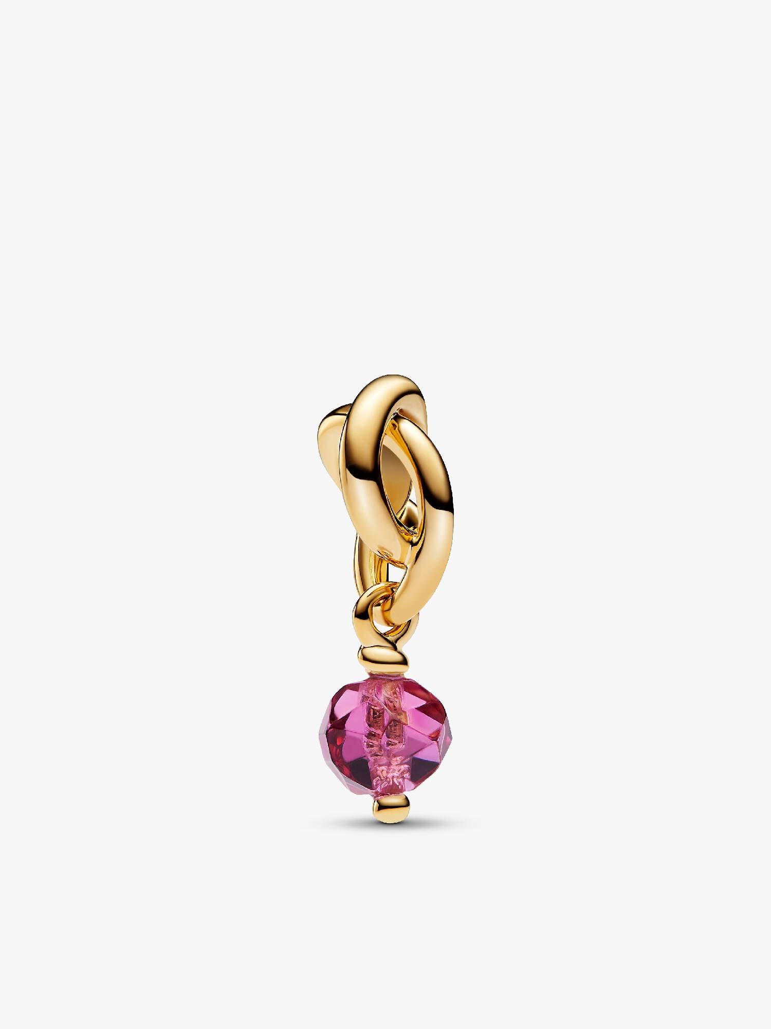 Pendente Cerchio Eterno Rosa Ottobre