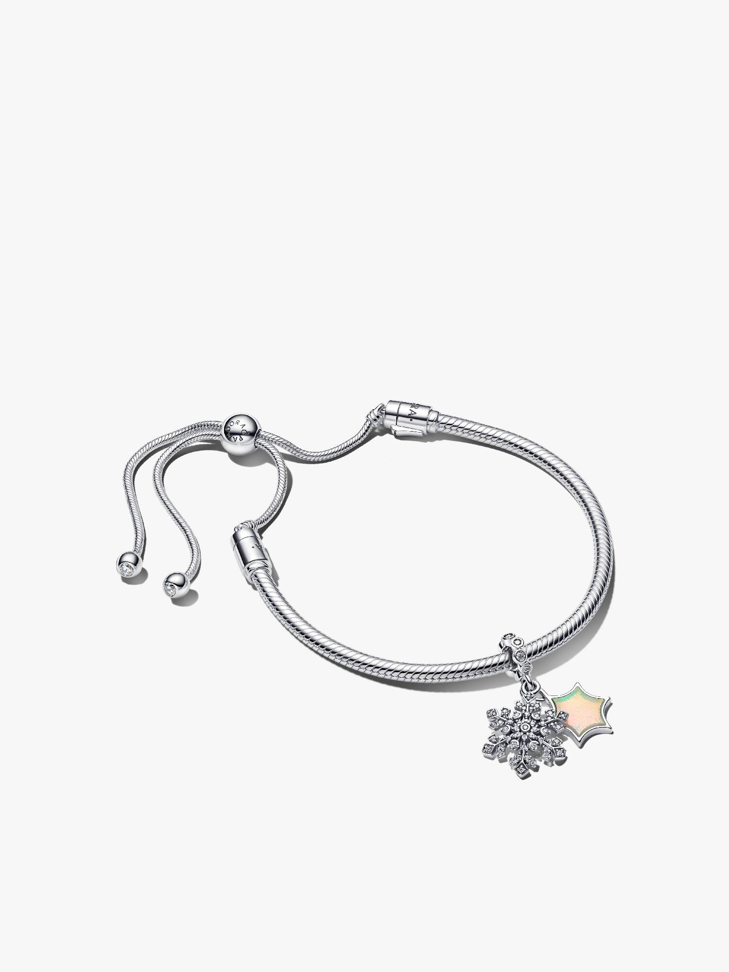 Set Bracciale Fiocco di Neve e Stella
