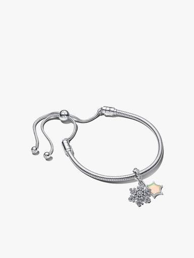 Set Bracciale Fiocco di Neve e Stella