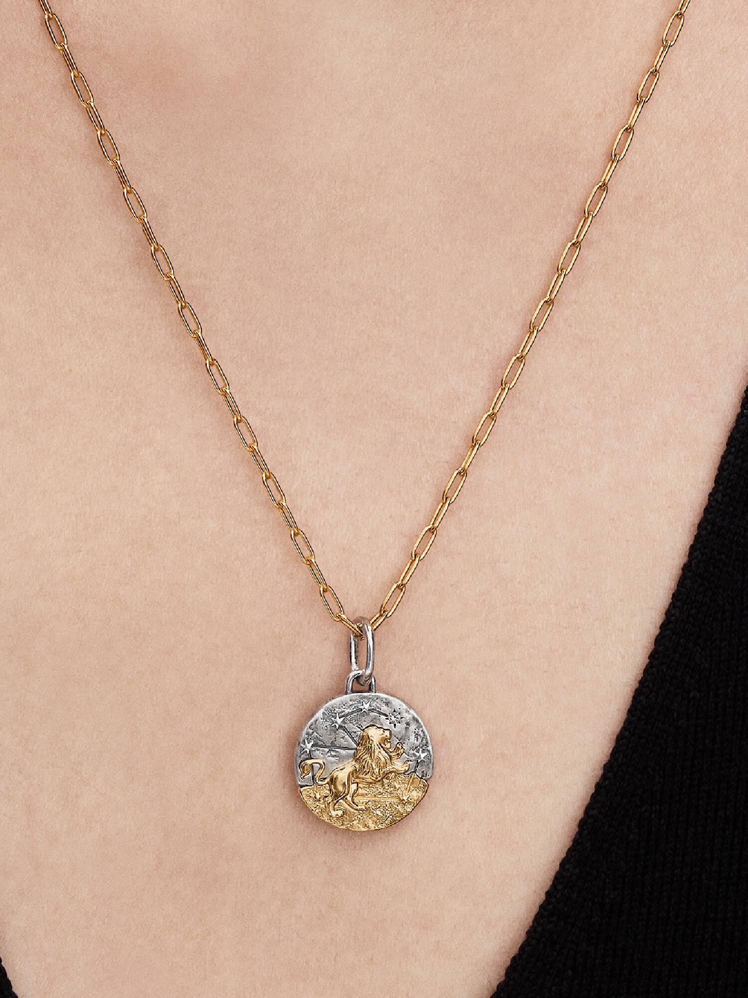 Charm Medallion Leone