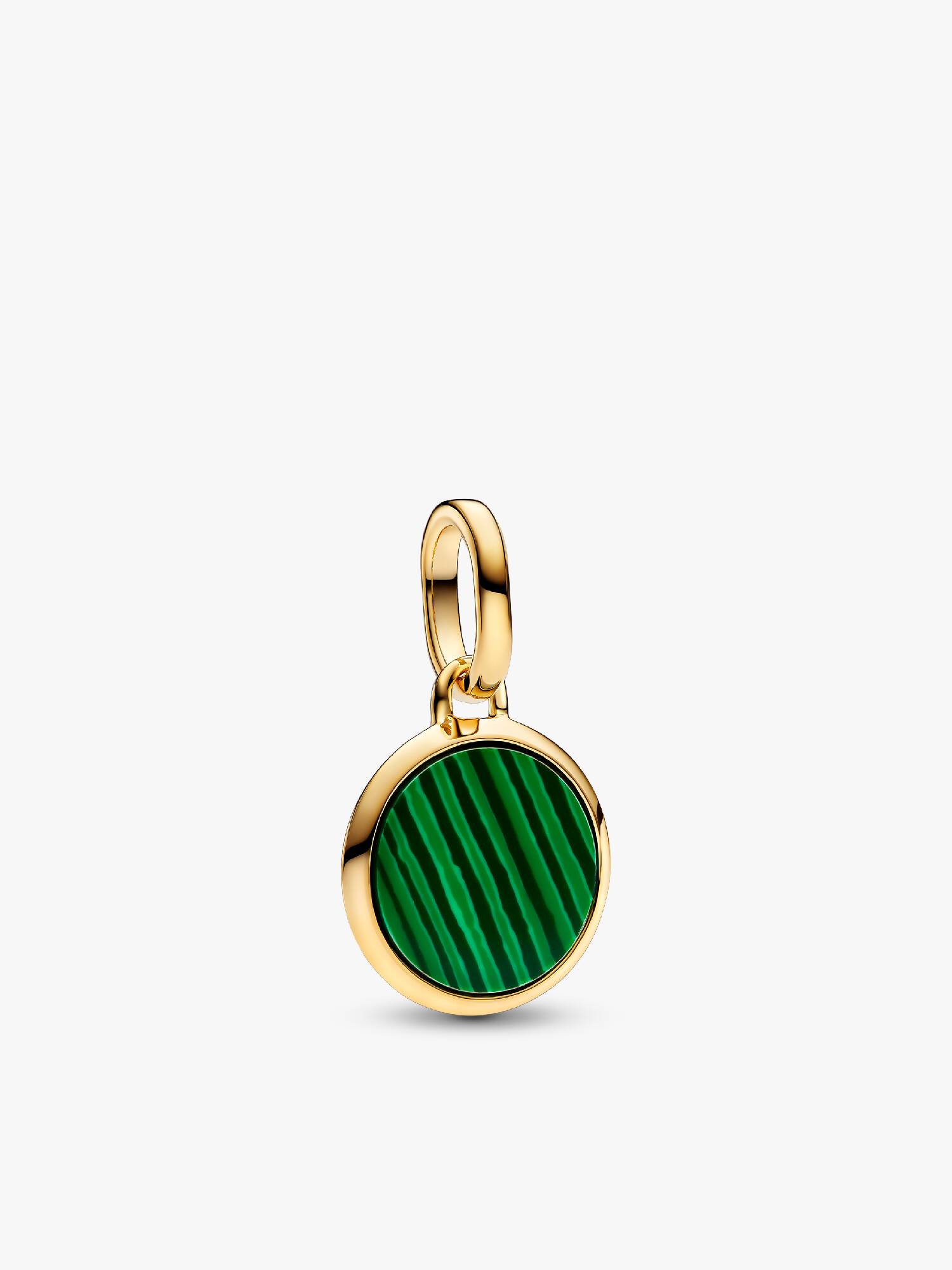 Charm Medallion Mini Verde da incidere Pandora ME