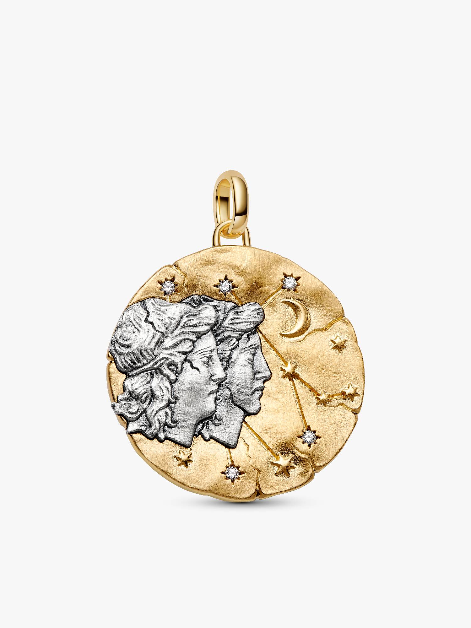 Charm Medallion XL Gemelli "Sapere Aude"