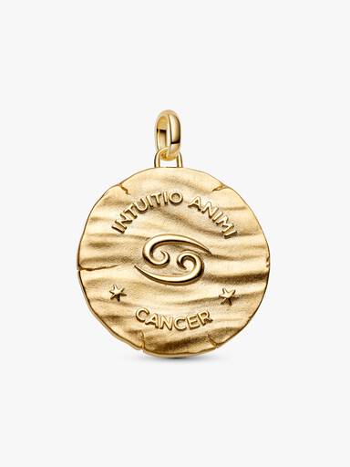 Charm Medallion XL Cancro "Intuitio Animi"