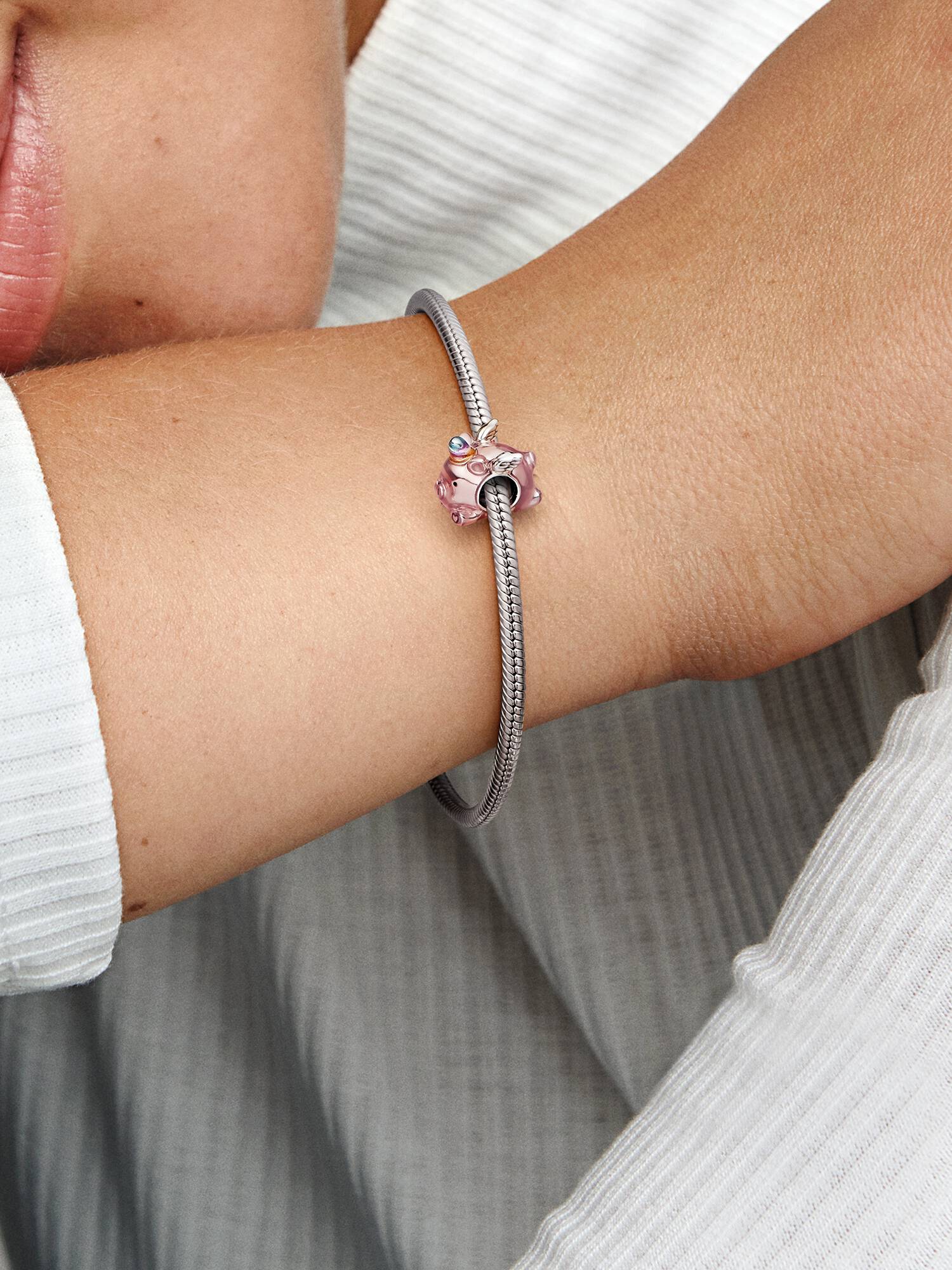 Charm Maialino Unicorno