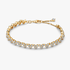 Bracciale Cuori con Tre Pietre Bracciale Cuori con Tre Pietre