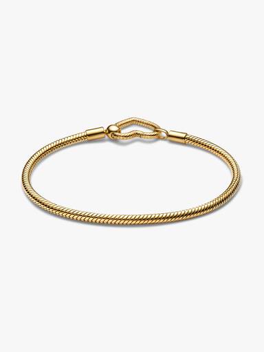 Bracciale Moments con Chiusura a Cuore Componibile