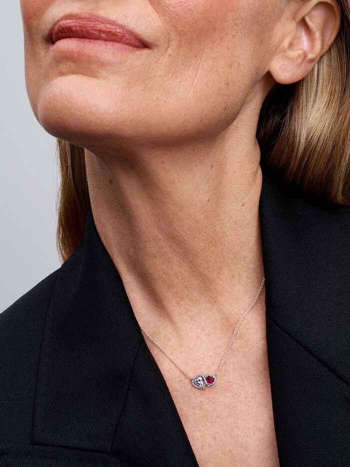Collana da donna originale certificata con pietra taglio ghiaccio in argento sterling 925 - Konya Doğal Taş Evi Collana da donna originale certificata con pietra taglio ghiaccio in argento sterling 925 - Konya Doğal Taş Evi