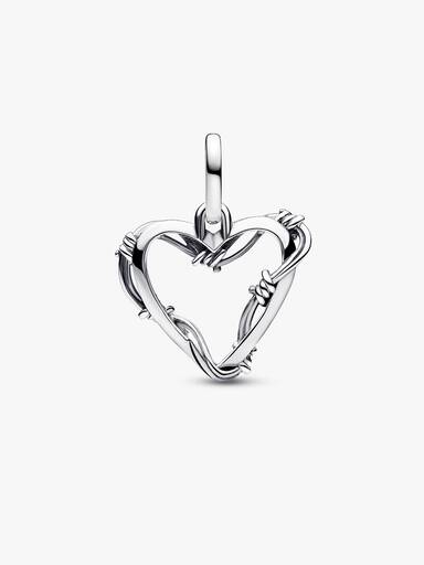 Charm Medallion Wire Heart Pandora ME