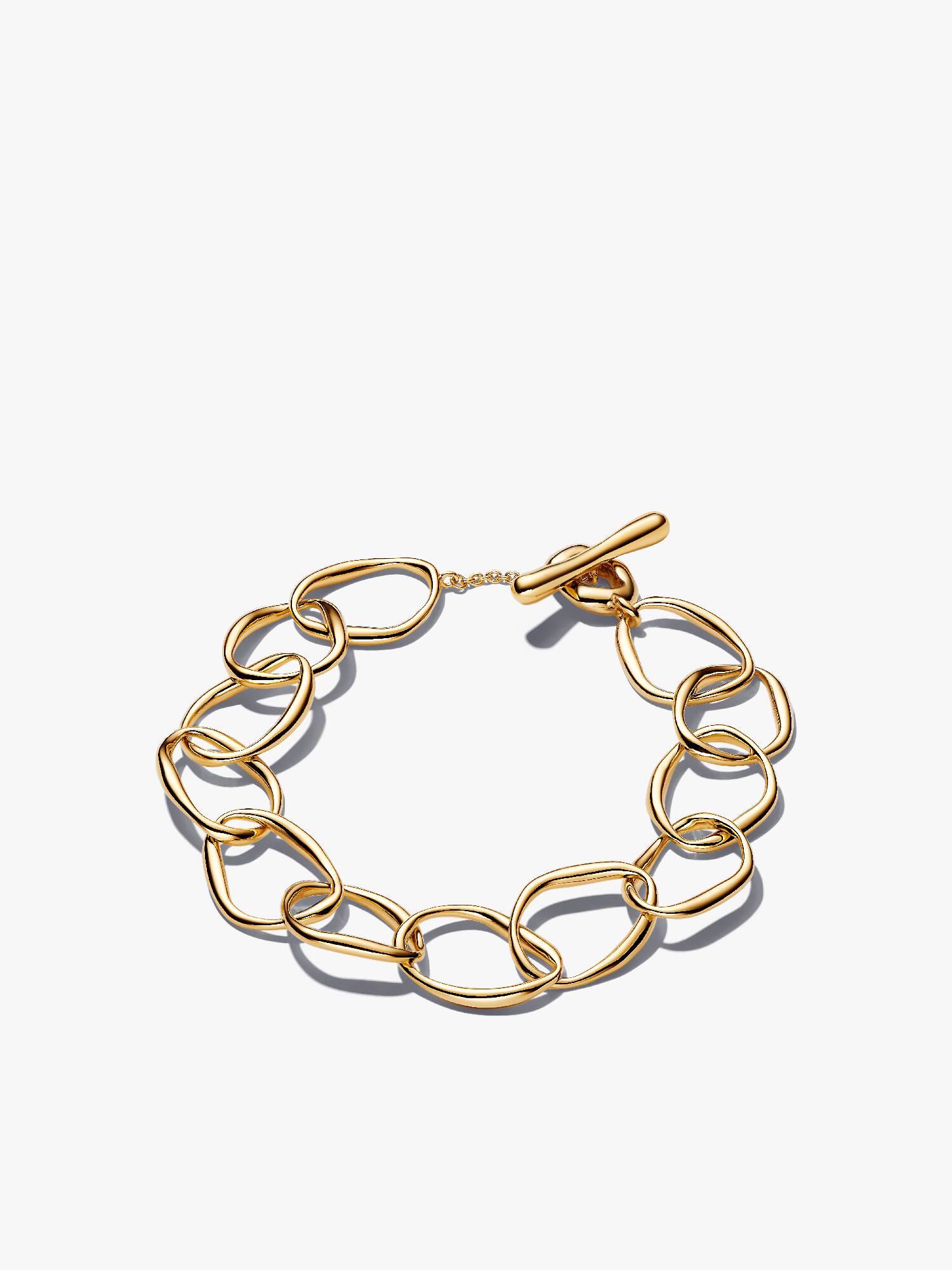 Bracciale Maglia Linea Sinuosa