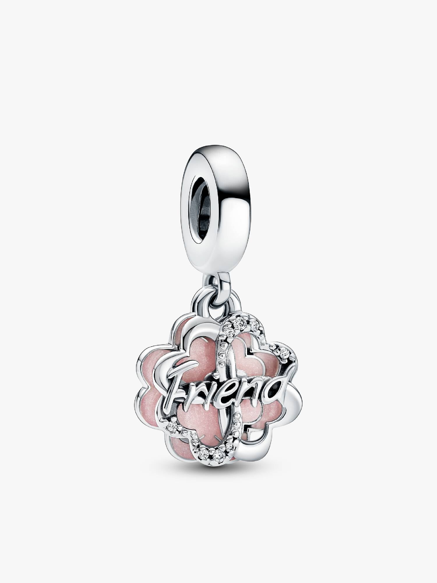 Charm Pendente Quadrifoglio dell'Amicizia