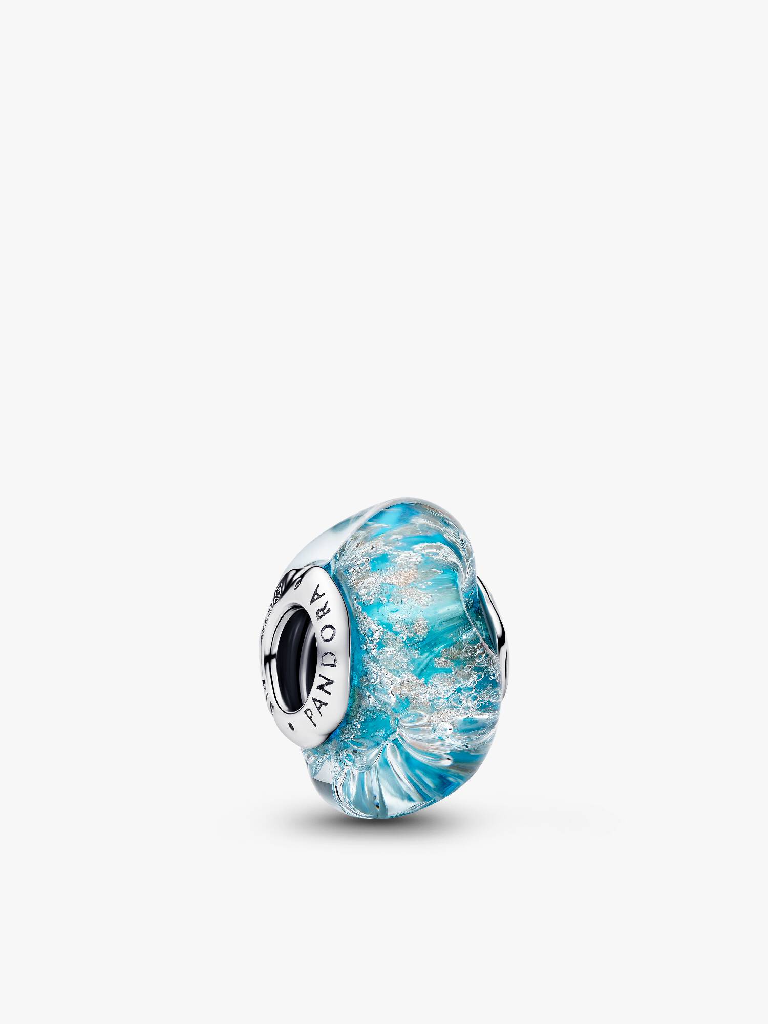 Charm Vetro di Murano Acqua Cristallina