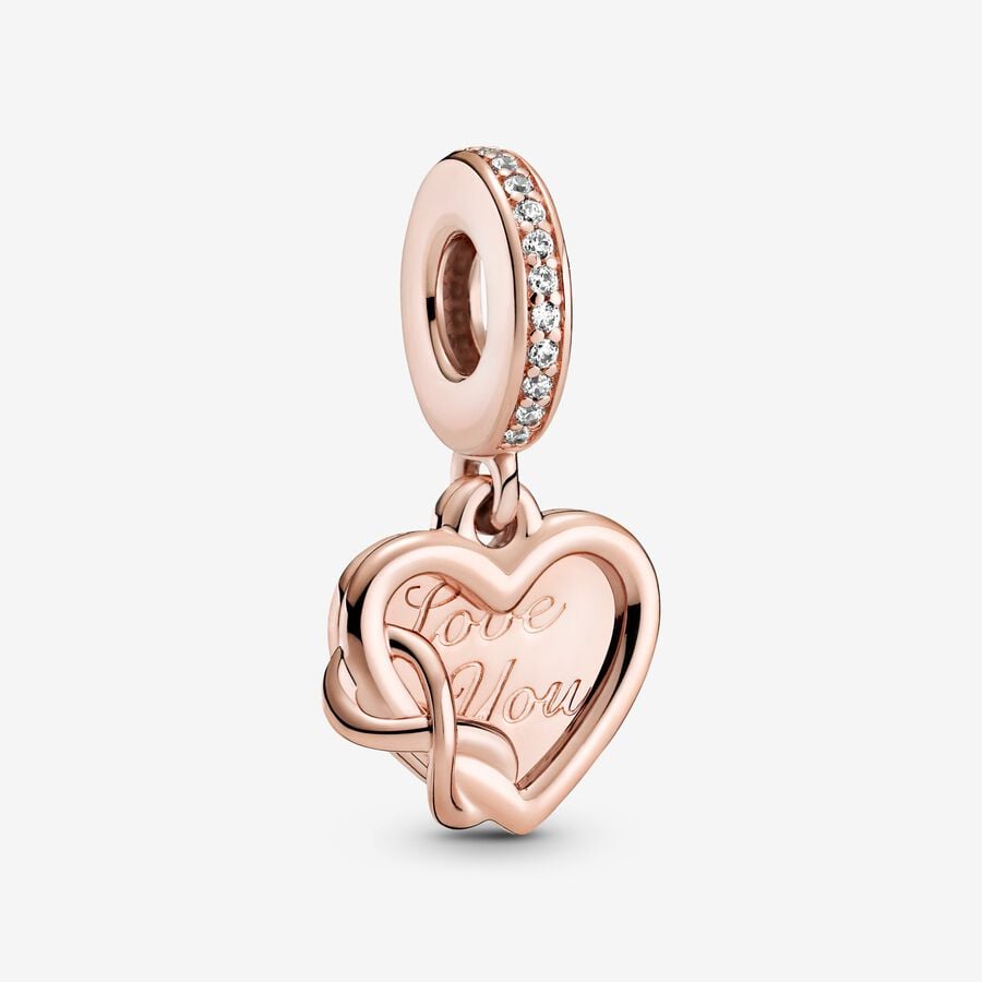 Charm Pendente Cuore Infinito image number 0