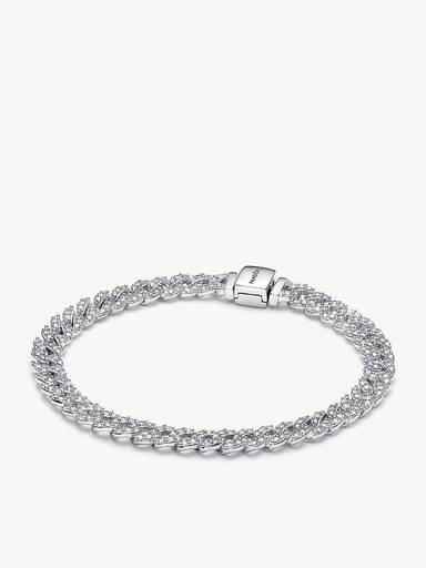 Set Bracciali e Anello Maglia Cubana
