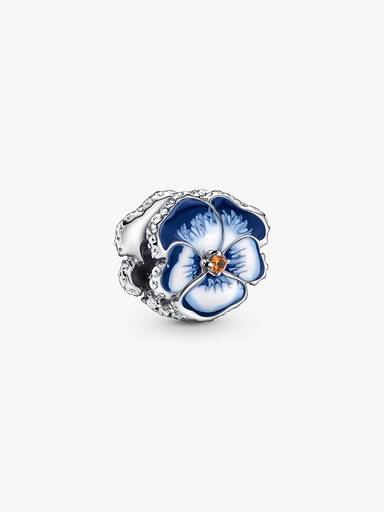 Charm Viola del pensiero Blu
