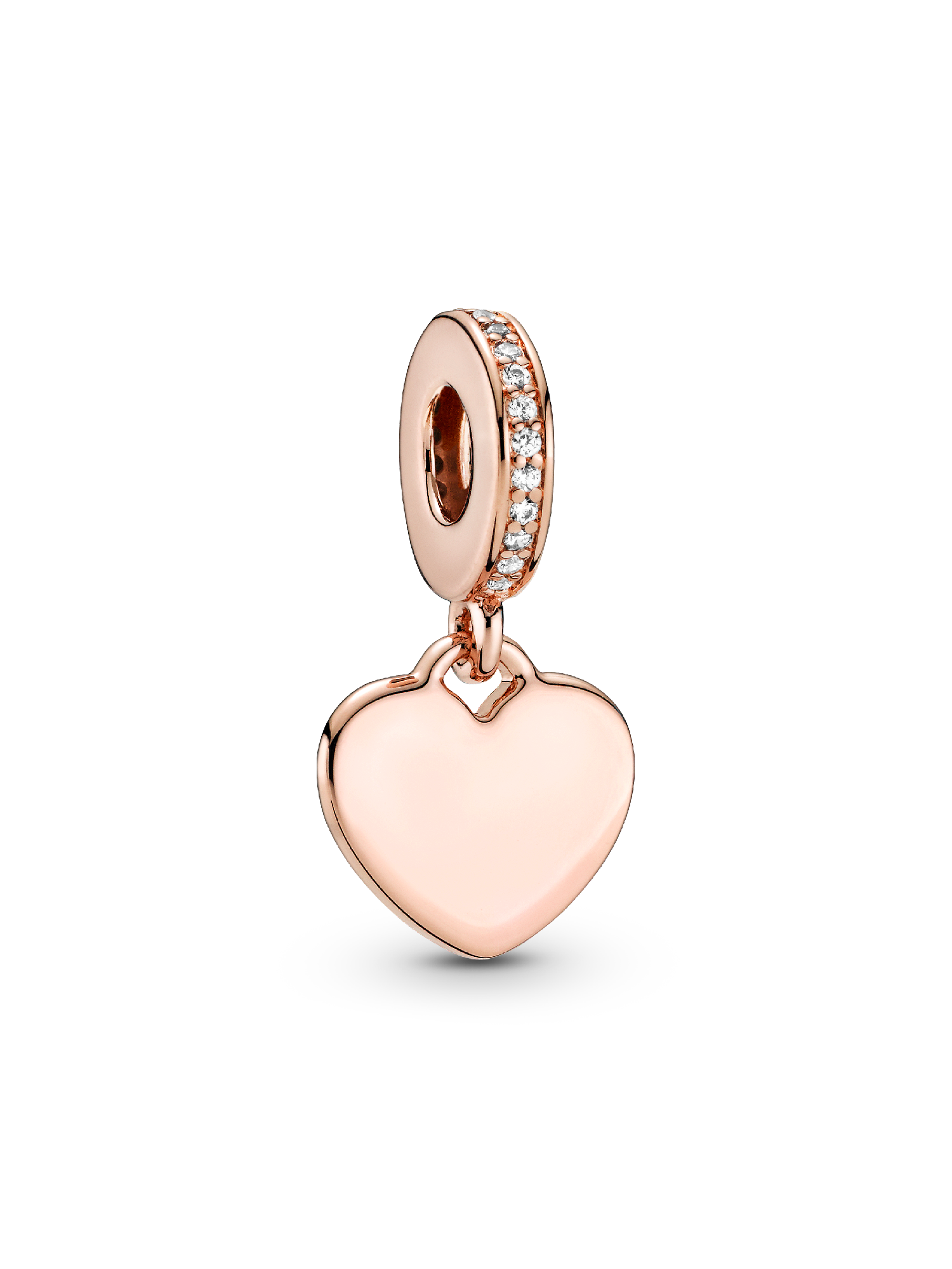 Charm Cuore Pendente da incidere