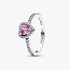 Anello Cuore in Rilievo Viola Anello Cuore in Rilievo Viola