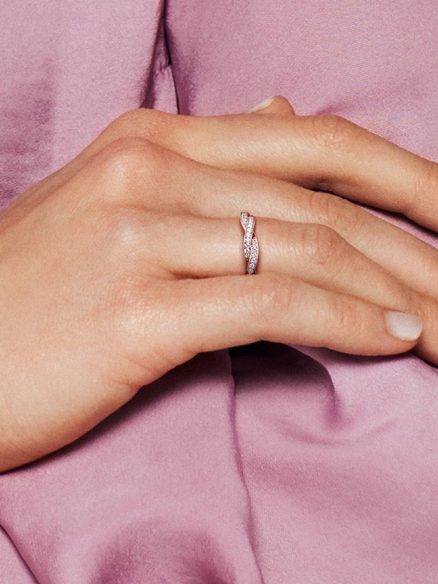 Anello Intreccio del Destino