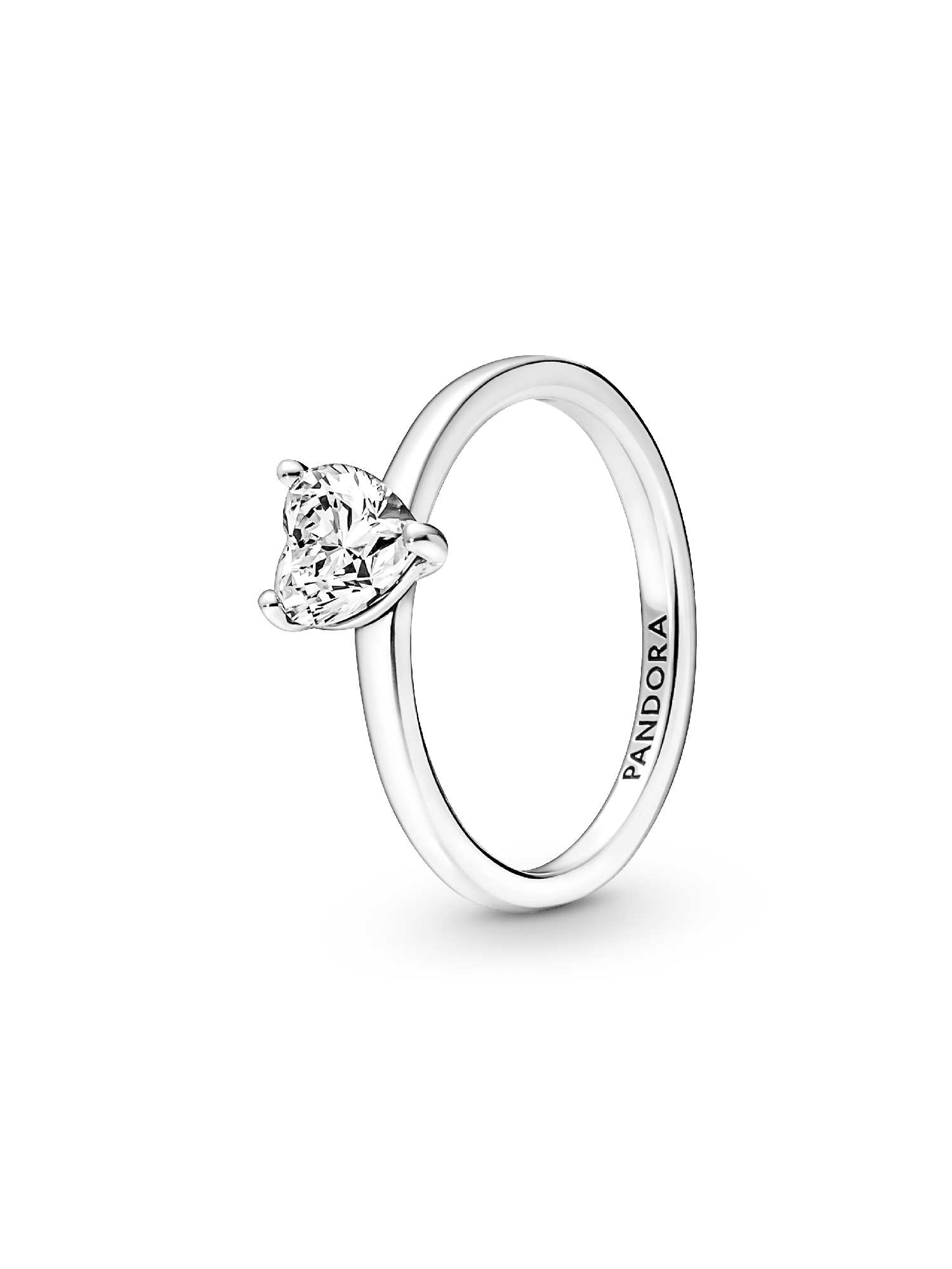 Anello Solitario con Pietra Cuore