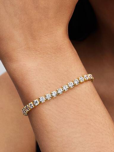 Bracciale Tennis con Pietre grandi