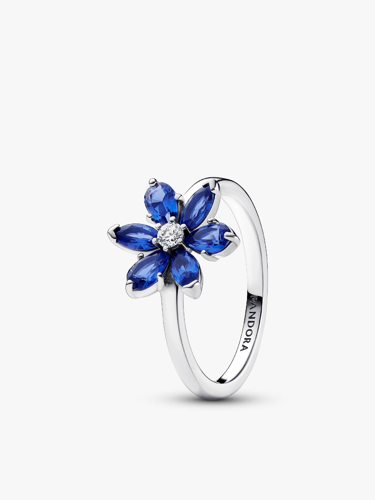 Anello Herbarium Fiore Blu