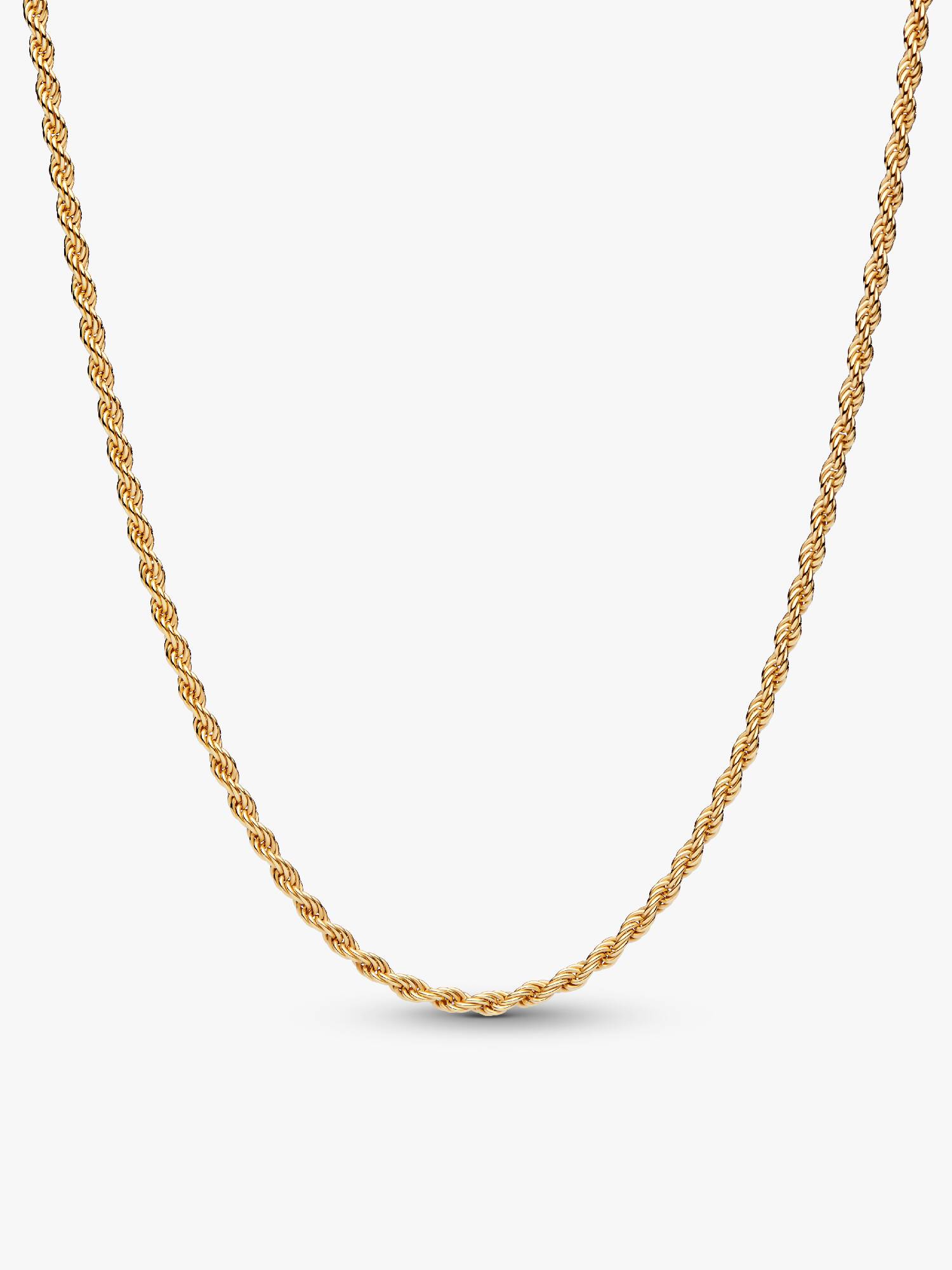 Collana Catenina Corda Intrecciata