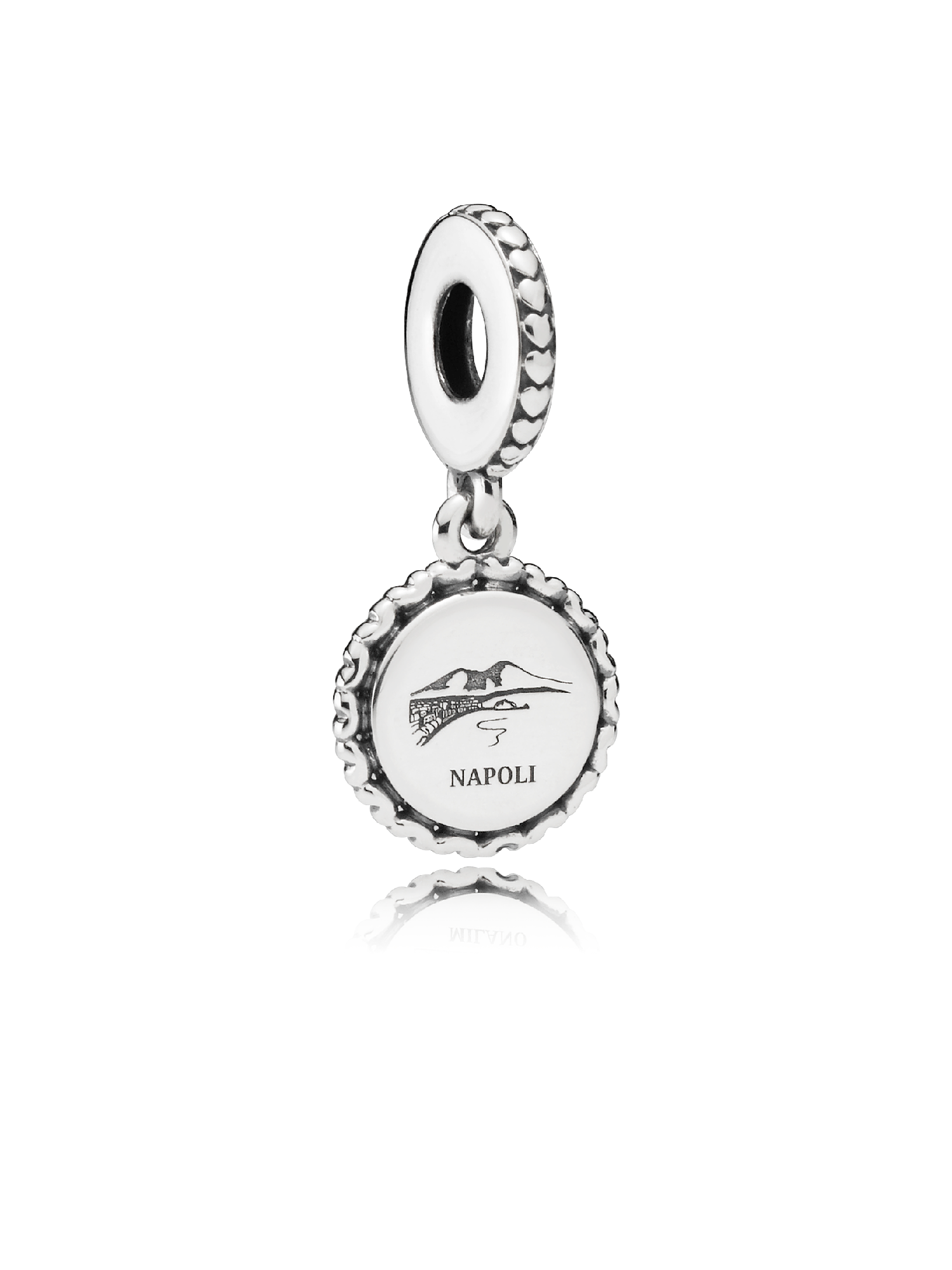 Charm Pendente Vesuvio Napoli