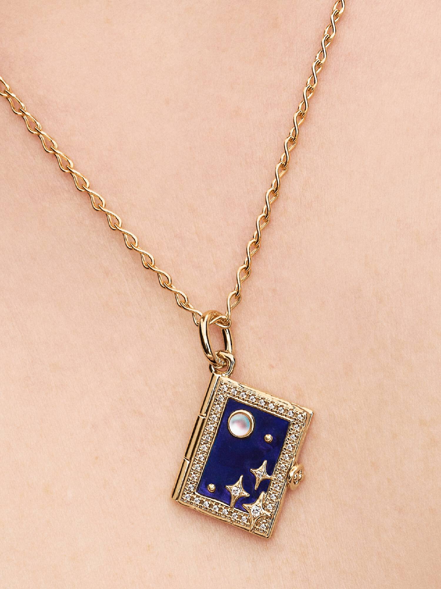 Charm Pendente Libro Magico da incidere 