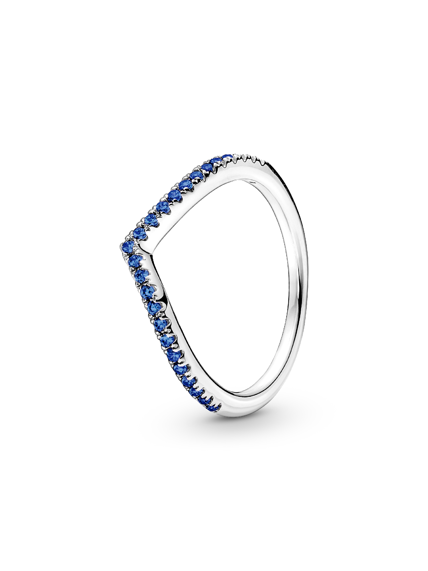 Anello Desiderio Scintillante Blu