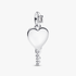 Charm Pendente Chiave a Cuore da incidere Charm Pendente Chiave a Cuore da incidere