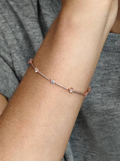 Bracciale Rigido con Pietre