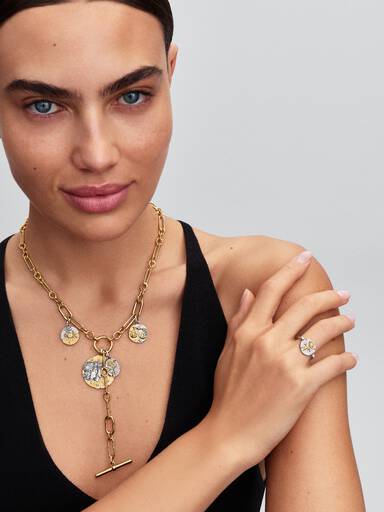 Collana a Y Maglia Link Pandora ME