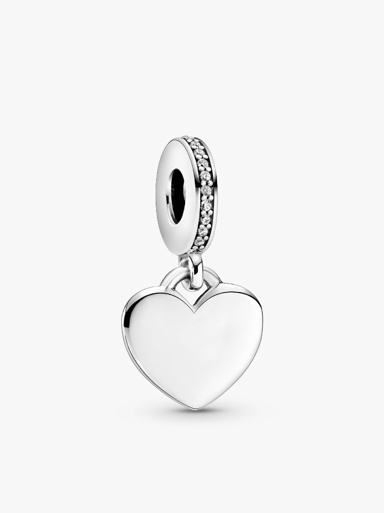 Charm Cuore Pendente da incidere