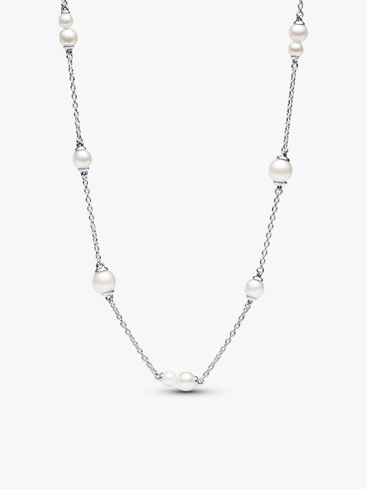 Collana Catena con Perle d’Acqua Dolce Coltivate