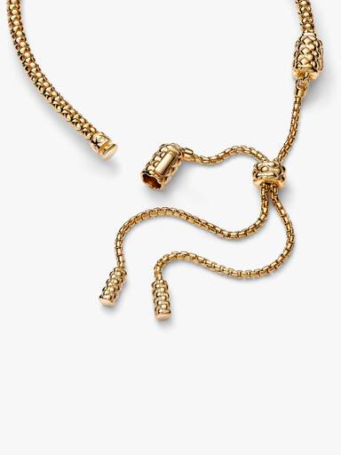 Bracciale Moments Regolabile Maglia Geometrica