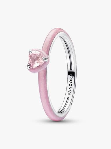 Anello Pink Chakra Heart Pandora ME